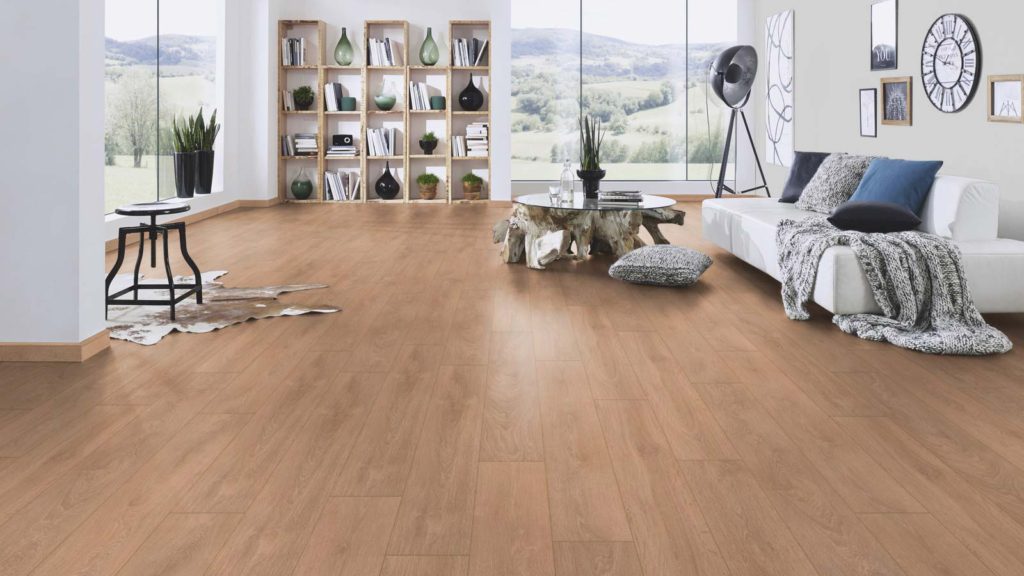 Light Brushed Oak Atlantic 12 Laminate